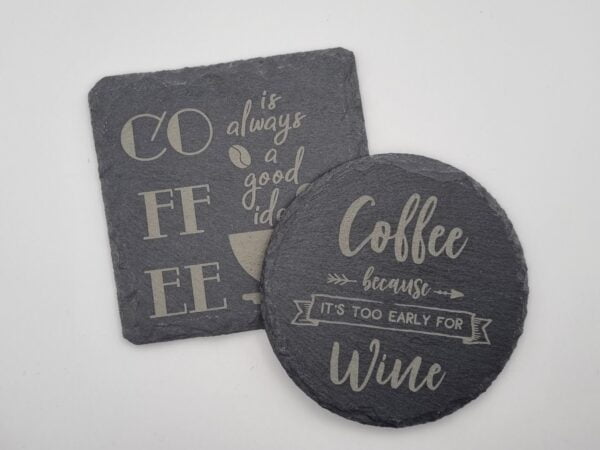 Natuursteen/leisteen onderzetter