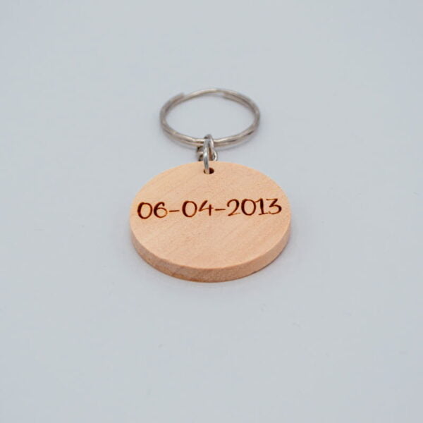 Sleutelhanger graveren