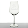 Wijnglas met felicitaties wijnglas graveren