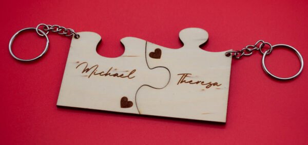 sleutelhanger puzzelstukje